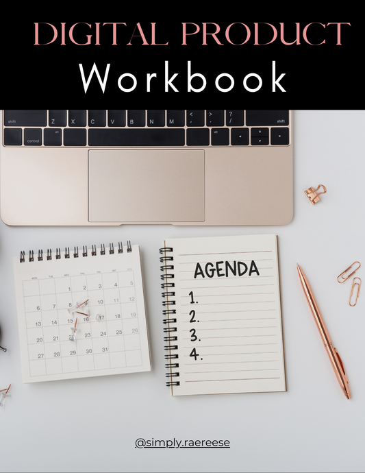 Digital Product Workbook