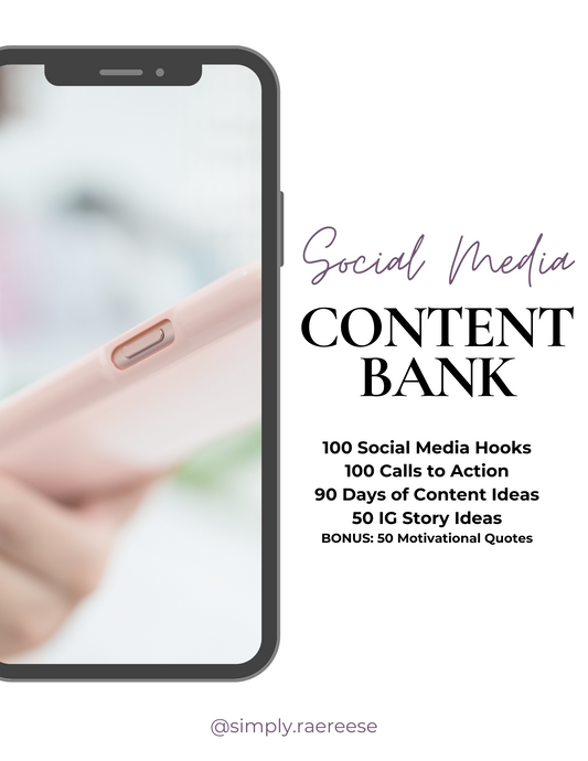 Social Media Content Bank