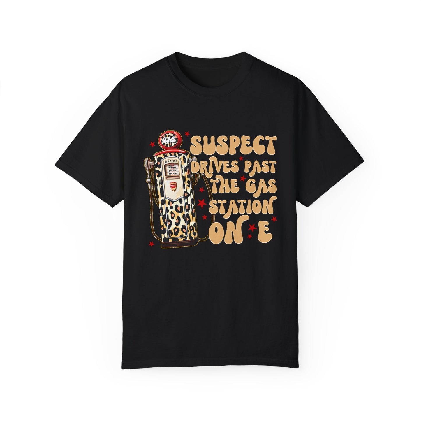 Suspect Drives Past the Gas Station Tee