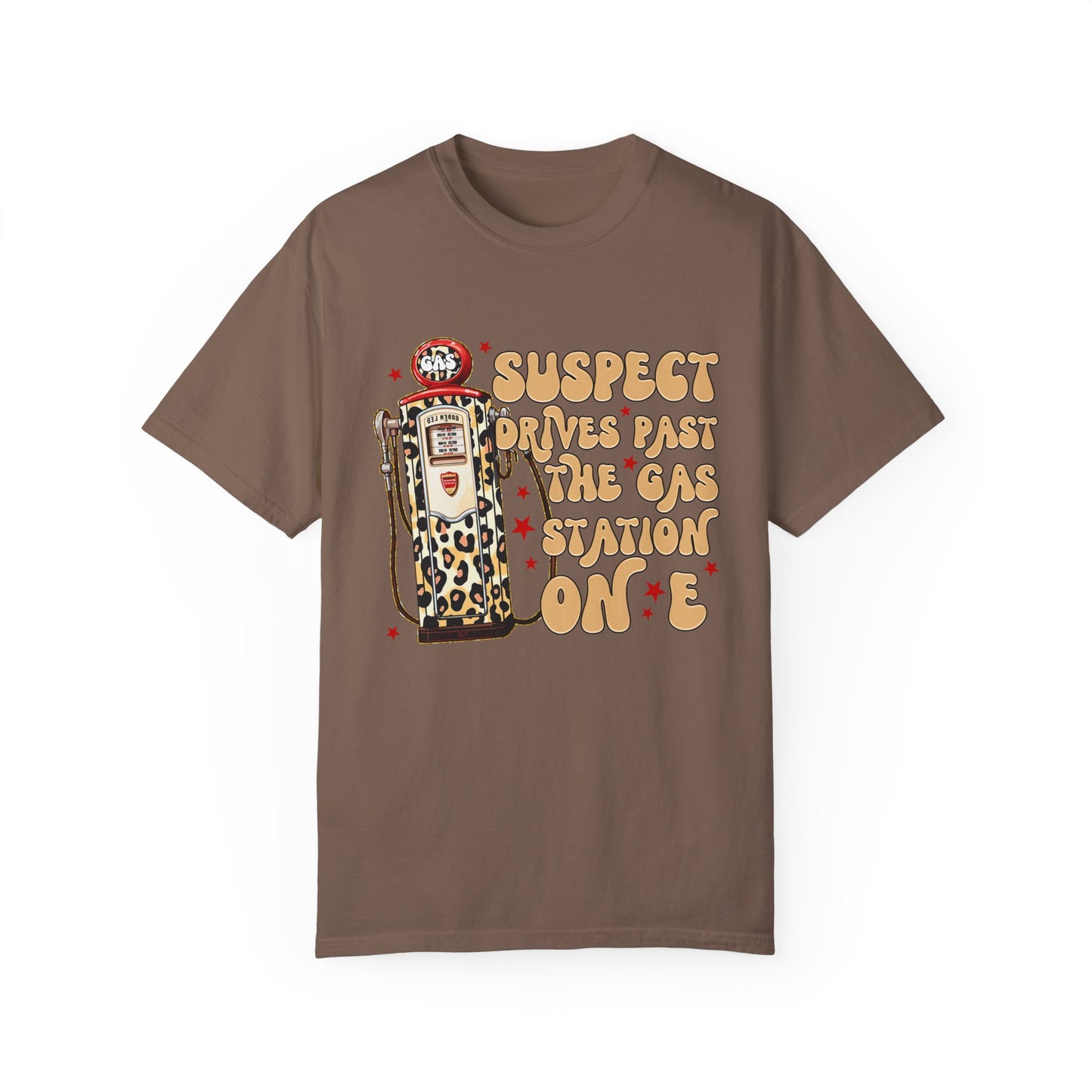Suspect Drives Past the Gas Station Tee