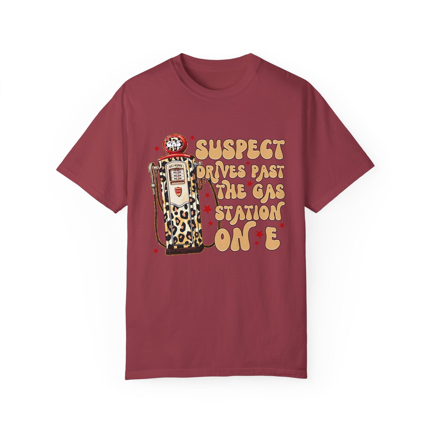 Suspect Drives Past the Gas Station Tee
